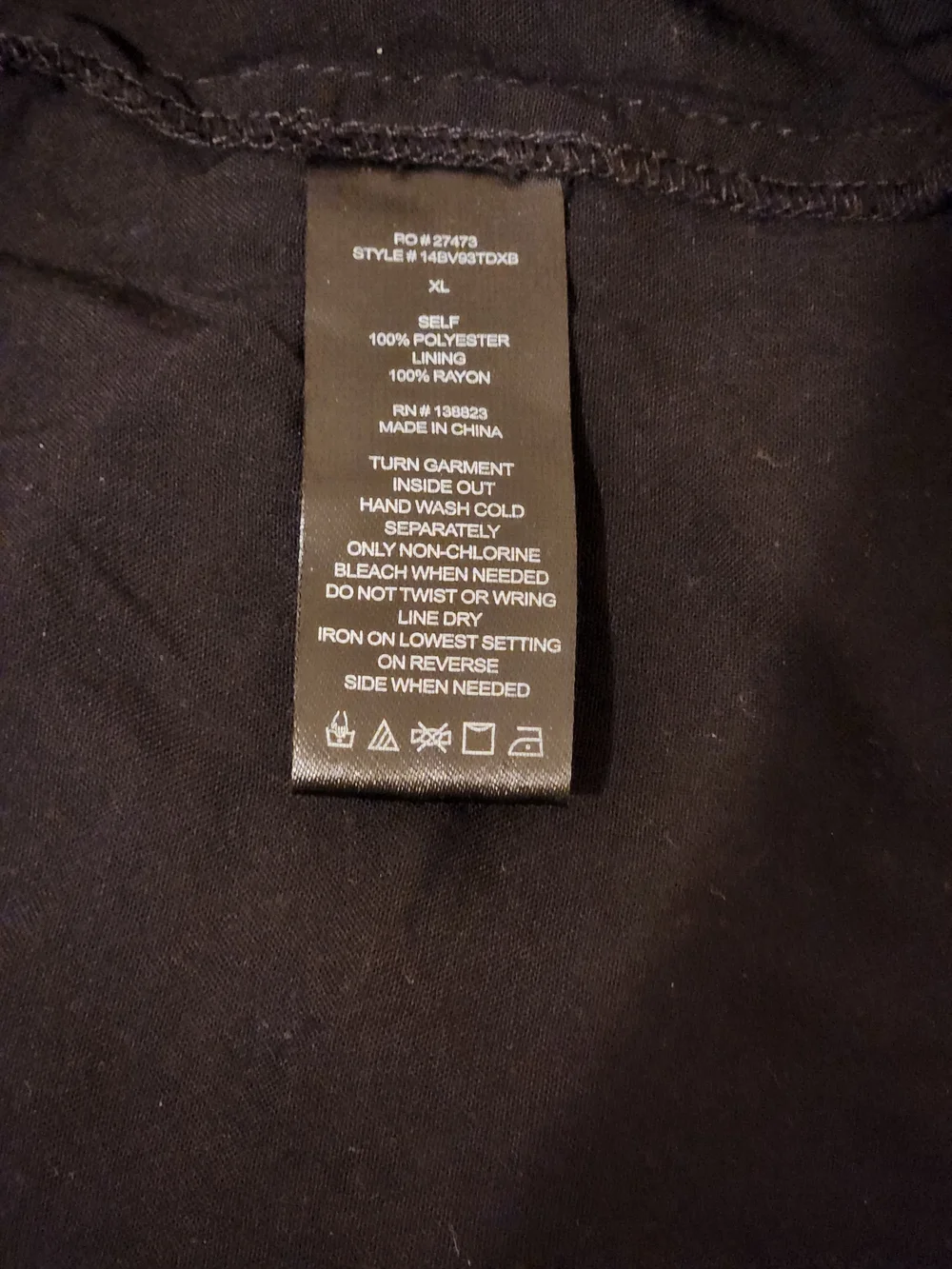 Boot Barn, Ash & Violet Size XL Ruffled Skirt - Picture 3 of 6